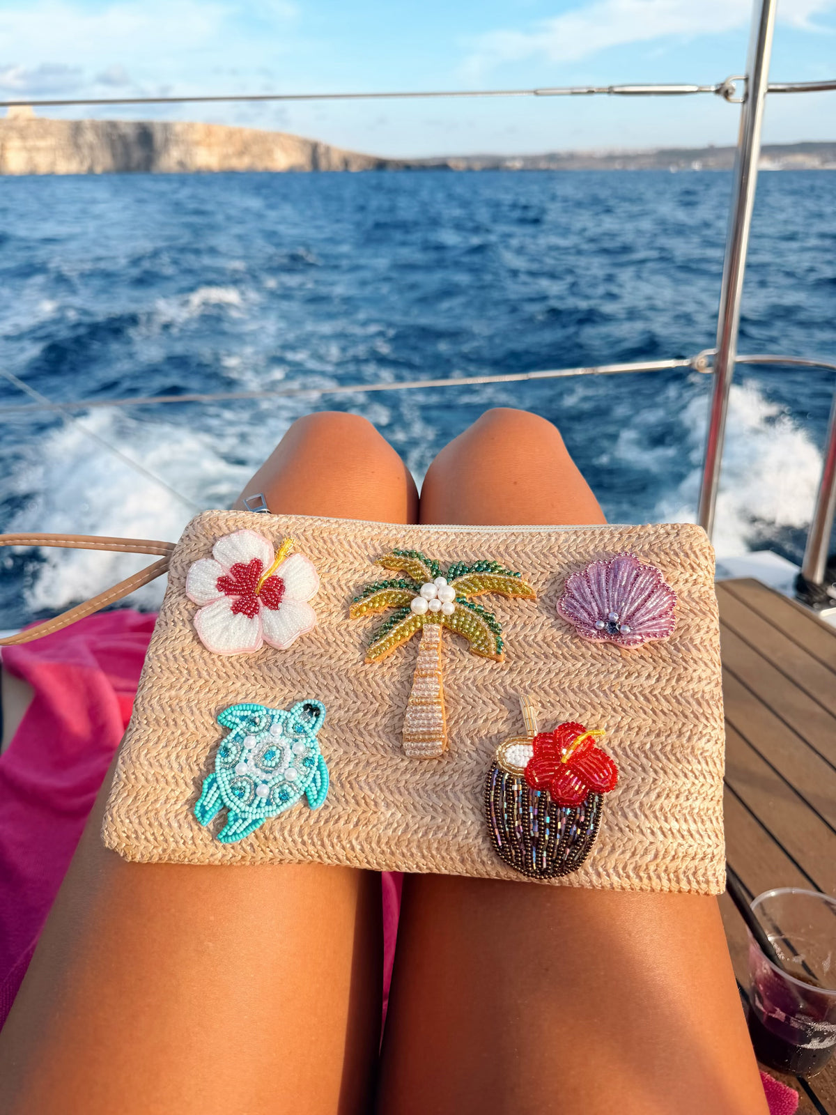 Island Dream Beach Clutch Bag 🐚