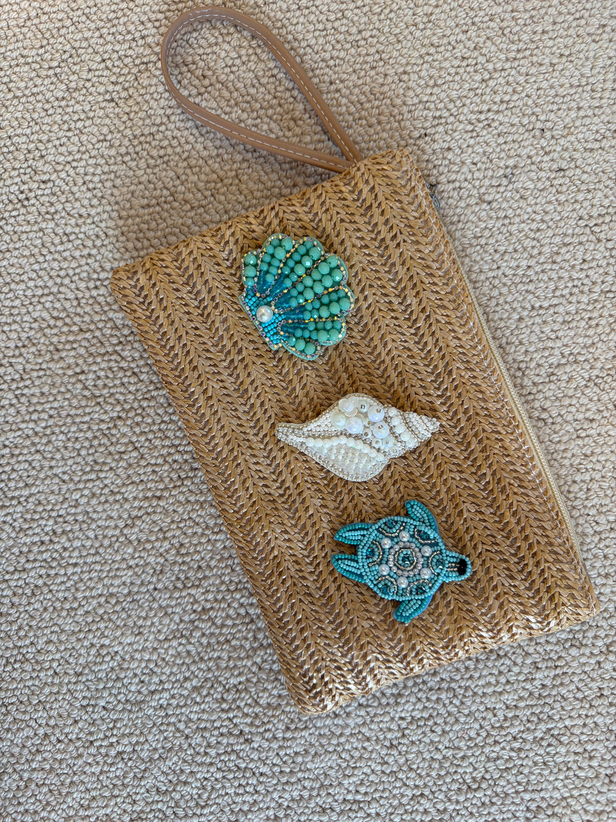 Turquoise Dream Clutch Bag