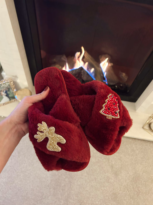 Cosy Christmas Slippers