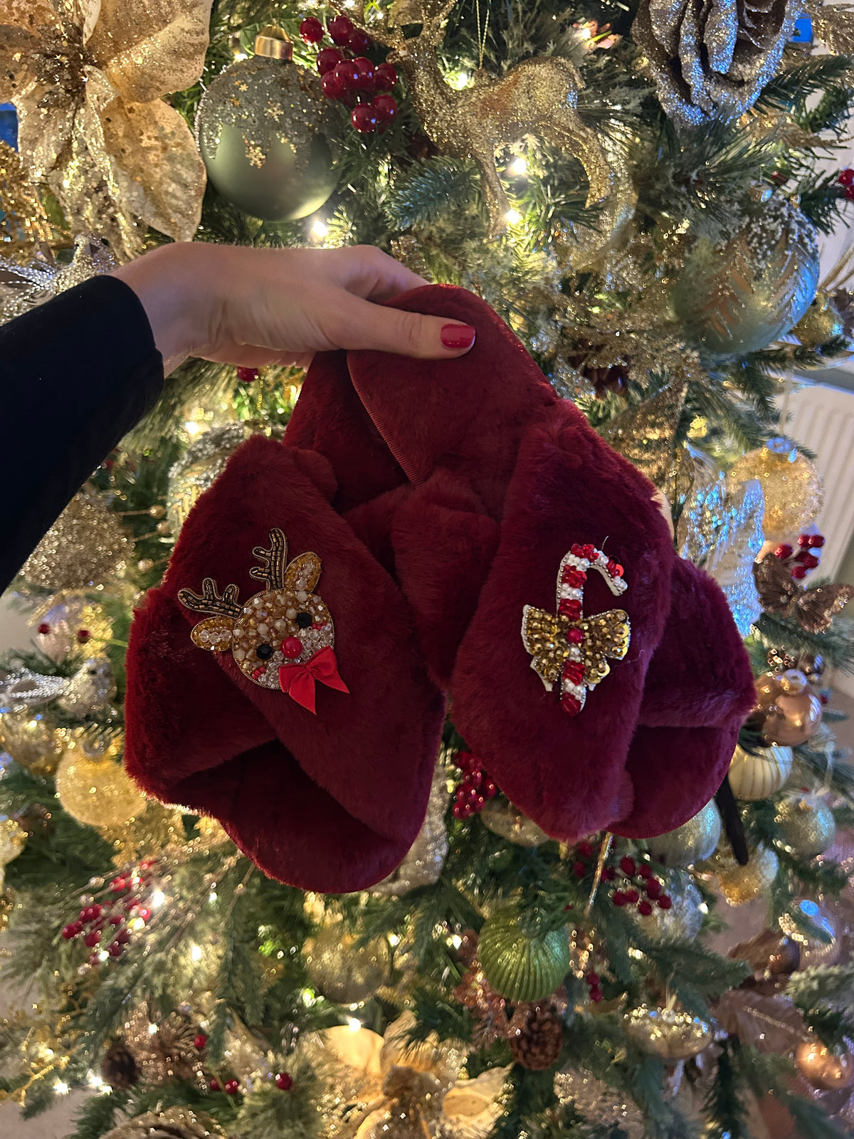 Cosy Christmas Slippers
