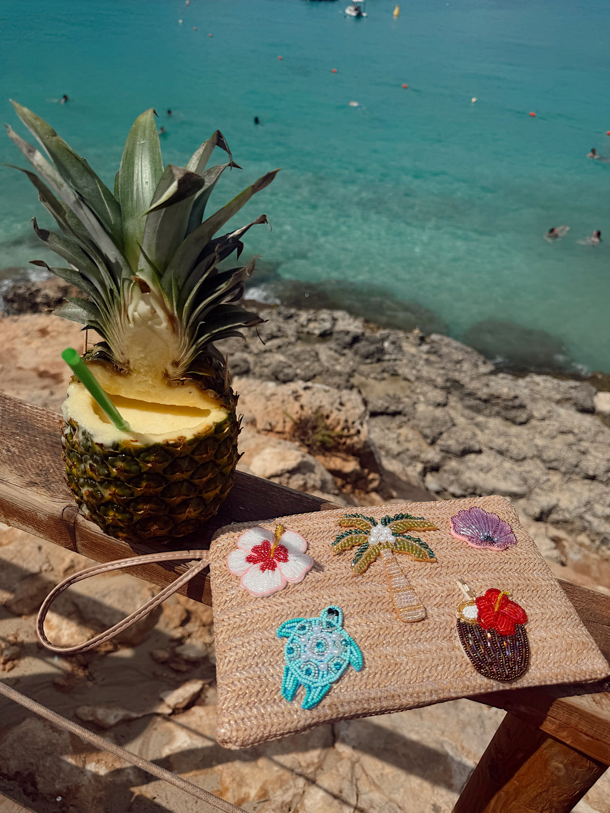 Island Dream Beach Clutch Bag 🐚