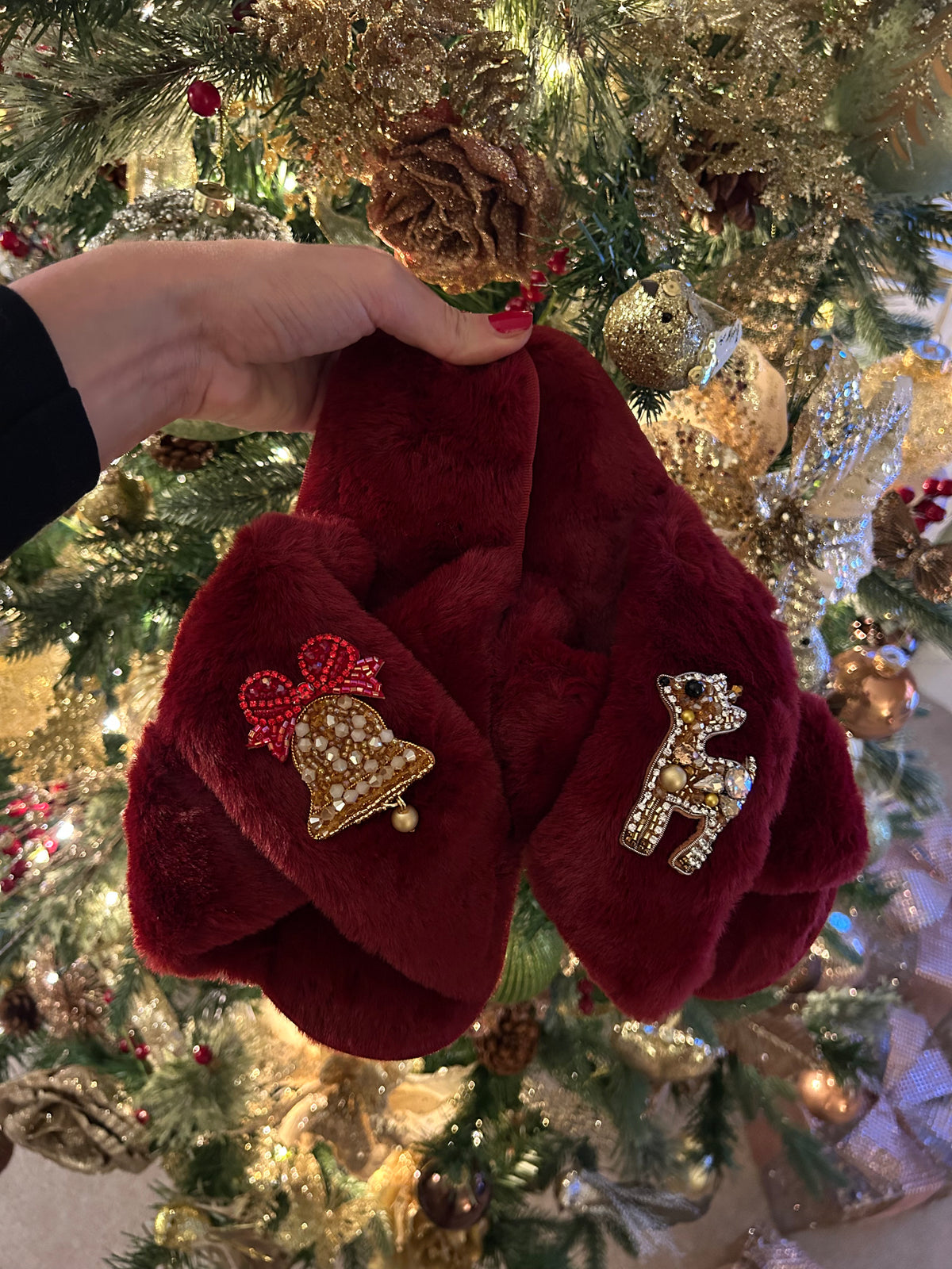 Cosy Christmas Slippers