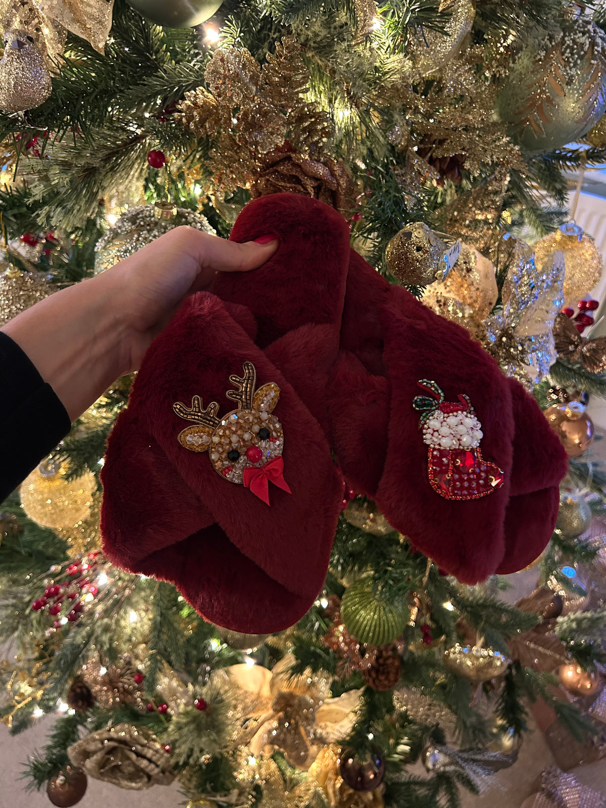 Cosy Christmas Slippers